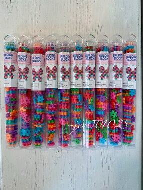 10 Sets Target Hashtag Building Blocks Multicolor